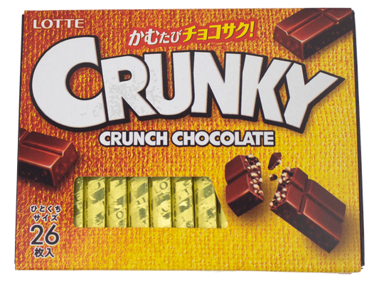 Lotte Crunky Excellent Chocolate Candy
